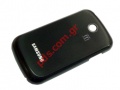 Original battery cover Samsung GT S3350 Metallic Black Ch@t 335 
