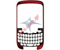 Original housing front cover BlackBerry 9300 Red.
