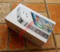Original empty mobile phone box Apple iPhone 4G White new with insert
