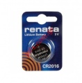 Battery Renata CR2016.TS (BR2016) 3V 90mAh Coin Lithium 1 pcs --Blister (5 pcs)--