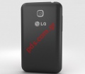 Original battery cover LG Optimus L3 E435 Black
