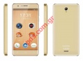  Smartphone OUKITEL K4000 Pro, GOLD 4G, 5 inch IPS, Lion 4600mAh, GOLD   
