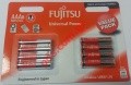 Alkaline Batteries Fujitsu AAA 1.5V - Type AAA LR03 Pack of 8 pcs