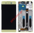    LCD Gold Sony F3211 Xperia XA Ultra (Display + Touch Unit + Front Cover)    (ORIGINAL)