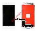 Set LCD (ORIGINAL) iPhone 8 PLUS 5.5 inch White (Model A1864, A1897, A1898) Display with touch screen digitizer.