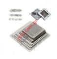   BGA Reballing Rework Net Universal Stencils 27 pcs ()