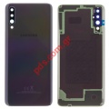 Original Battery Cover Samsung A705 Galaxy A70 Black (Service Pack)