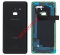Original Battery cover Samsung Galaxy A8 2018 SM-A530F Black (W/PARTS) 