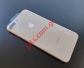 Back cover iPhone 8 PLUS (H.Q) Gold with small parts Bulk