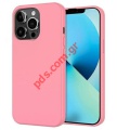  TPU iPhone 15 PRO MAX back cover Candy Pink Light hard Silicon Blister