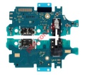    Samsung Galaxy A15 4G/5G (SM-A155F, A156B) Type-C Flex cable SUB PBA charge board Audio jack 3.5mm ORIGINAL