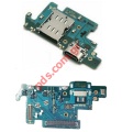    Samsung Galaxy A80 SM-A805 Type-C Flex cable SUB PBA charge board Audio jack 3.5mm ORIGINAL