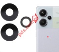    Xiaomi Redmi Note 13 Pro PLUS 5G (23090RA98C) back camera glass set 3 pcs Bulk