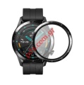    Huawei Watch GT 2 Tempered Glass Clear with frame black size 46mm Box