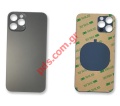     iPhone 12 PRO GREY Back cover glass    (BIG HOLE) Bulk