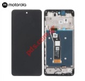    LCD Motorola G24 (XT-2423) 2024 Black Display IPS Touch Screen Digitizer & Frame Box