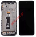   Motorola G22 (XT2231-1) Black W/Frame Display IPS Touch screen Digitizer Bulk 