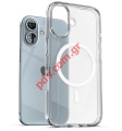   iPhone 16 PLUS 6.7 TPU Clear (  MagSafe)  Magnetic Loop Grip Box 