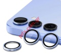    Samsung A54 5G SM-A546 Blue back camera glass set 3 pcs Bulk