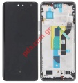   set LCD Xiaomi 13 LITE 5G (2210129SG) 2023 Black Curved Display LCD AMOLED Touch screen digitizer W/FRAME ORIGINAL