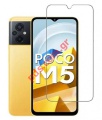    Xiaomi POCO M5 Flat Tempered glass clear Blister 