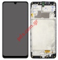   LCD Samsung M225 Galaxy M22 2021 Black w/frame Display AMOLED Touch screen Digitizer ORIGINAL