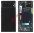    Google Pixel 7 Pro (GP4BC, GE2AE) Rear Housing (Obsidian) Black    NEW Bulk