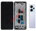    Xiaomi Redmi Note 13 PRO PLUS 5G (23090RA98C) 2023 Purple Display AMOLED Touch screen digitizer   (w/FRAME) SVP BOX.