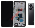    Xiaomi Redmi Note 13 PRO PLUS 5G (23090RA98C) 2023 Black Display AMOLED Touch screen digitizer (w/FRAME) SVP BOX.