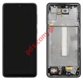  LCD Samsung A33 5G Galaxy A336B Black W/Frame Display OEM AMOLED Touch screen and digitizer    Blister