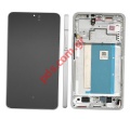   Xiaomi Poco F6 Pro 5G (2024) 23113RKC6G White Display AMOLED Touch Screen Digitizer & Frame Service Pack Blister ORIGINAL