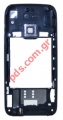 Original Nokia E65 middle frame back cover Black